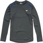 1002254 Stohlquist Loose Fit Rashguard Mens Dark Gray 053242270700