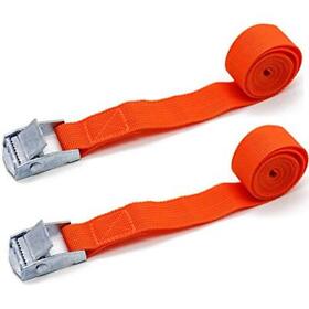 2x Lashing Straps With Buckle Good For Roof-top Tie Down Mounted Cargo3.2footx1foot
