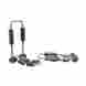 Kj02 3-in-1 Folding Kayak Carrier Swiss Cargo Multi-function Holds 2 Kayaks