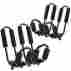 33kyr001-set-06 Yescom 2 Pairs Kayak Carrier Boat Ski Surf Snowboard Roof Mount Car Cross J-bar Rack 637509406837