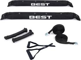 445012833827 Soft Roof Rack Pads For Cars Without Crossbars Premium Kayak Racks Can