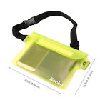 4486673 Becko Yellow Waterproof Waist Bag Case Pouch For 6958489527386