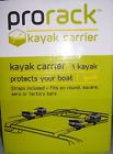 64001 Prorack Single Kayak Carrier Roof Rack Capacity Straps Included New 64001 Prorack Single Kayak Carrier Roof Rack Capacity Straps Included New