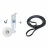 Dc93-00634a 6602-001655 Jacs Dryer Idler Pulley For Samsung Upgraded Ball Bearings Belt