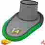 77007-scg-m Immersion Research Shockwave Plus Bungee Spray Skirt Silver Classic Green M