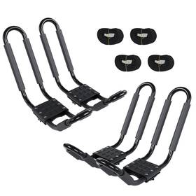 Blr11-p 7blacksmith J-bar Roof Rack Kayak Carrier Holder Boat Canoe Surf Ski Snowboard Mou