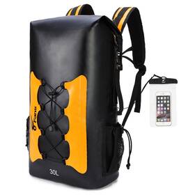 8 Fans 716963461269 Waterproof Backpack 30l Floating Dry Bag With Case Roll Top Closure Waterproo