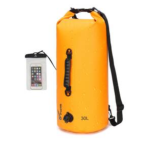 8 Fans 716963461337 Dry Bag Backpack Waterproof 30l Roll Top With Phone Case Perfect For Flo