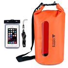 841432113902 Leader Accessories Waterproof Pvc Dry Bag With Clear