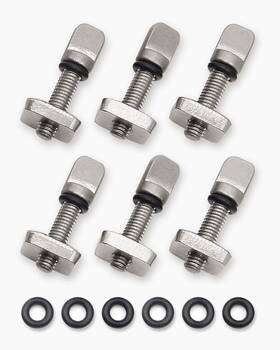 Scw190406st Abahub Sup Paddle Board Fin Screws 6 Pack - 316 Stainless Steel Fins Box Screw And P