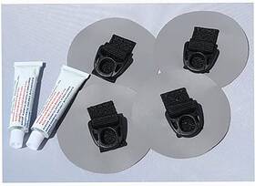 Ae2501 Advanced Elements Inflatable Kayak D-ring Kit Grey