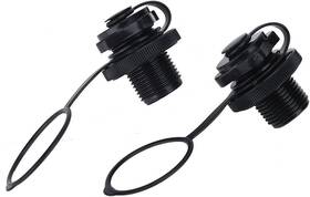 Aishikeke 663862617344 2pcs Air Valve Inflatable Kayak Screw Spiral Plugs Replacement