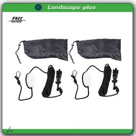 Ac3088393b All-carb For Boats Kayak Canoes Motorboat Paddle Black 2-pack Folding Anchor Set 0.7kg