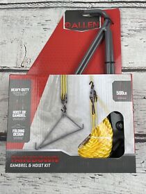 17619a Allen Takedown Gambrel And Hoist Kit 500lb Capacity Heavy Duty Nib New