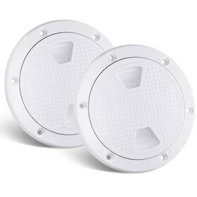 Amarine Made 615200851682 2 Pack Of 4 Inch Boat Round Non Slip Inspection Hatch Detachable Amarine Made 615200851682 2 Pack Of 4 Inch Boat Round Non Slip Inspection Hatch Detachable