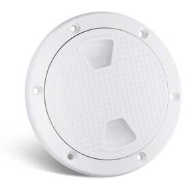 Amarine Made 700621158950 7 Inch Boat Round Non Slip Inspection Hatch Detachable Cover And Pre-drilled