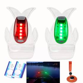 Amzonly 787976926991 Battery Operated Navigation Lights For Boats Kayak 3 Types Flashing Mode Easy