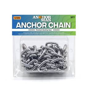 Anchor-man 761371257560 Stainless Steel Chain Boat Chains For Boats Stainl
