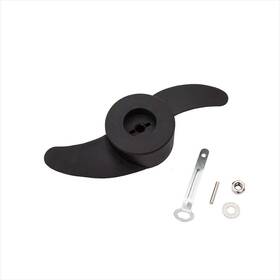 Annurssy 717066759239 Electric Outboard Motor Accessories Two-bladed Propeller 32lbs 36lbs 40lbs