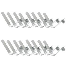 Aoserge060154 Aoserge 16 Pack Stainless Steel Spring Snap Clips For Kayak Paddle Tent 8mm