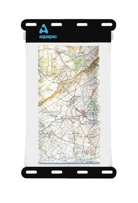 Aquapac 707398208093 Kaituna Waterproof Map Holder While Outdoors Or Hiking Clear Plasti