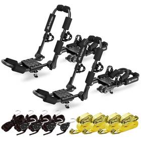 005-th-kcr2sp Arksen Universal 2 Pairs Heavy Duty Kayak Roof Rack 4 Pcs J-bar Easy To Carry 005-th-kcr2sp Arksen Universal 2 Pairs Heavy Duty Kayak Roof Rack 4 Pcs J-bar Easy To Carry