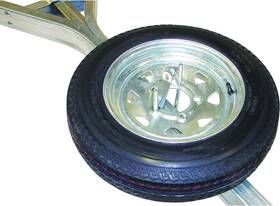 Mpg465 Auto Racks Galvanized Trailer Spare Tire With Locking Attachment For Microsport