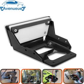 Ave00959 Avenueue Black Transom Trolling Motor Mount 3hp Max Thrust For Kayak Flat Stern Boats