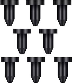 Avesfer 705353612497 Kayak Drain Plug 1/2 Inch Diameter Rubber Scupper Plugs Kits Hol