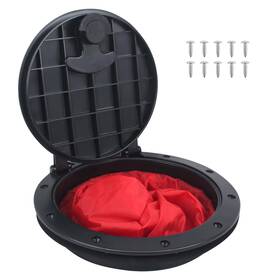 Phtcg-002 Balava 6in/8in Deck Plate Kit Hatch With Storage Bag For Fishing Kayak Boating