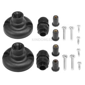 Bangbird 606860045542 1 Pair Kayak Canopy Mount Base Hardware Kit For Sun Shade Boat Canoe Awning Usa