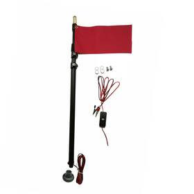 Bangbird 760934027923 Kayak Led Light Pole Flag Canoe Fishing Rubber Dinghy Boat Safety Pennant