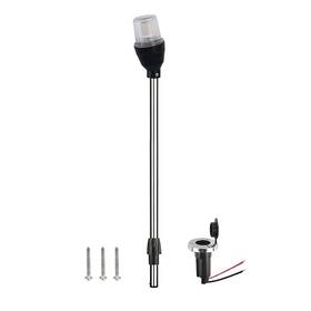 E011583-b4af Besramtic 36 Inches Boat Stern Light Anchor Led Marine Navigation Lights All Roun