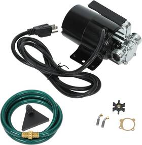 Hm3156 Blackhorse-racing Water Transfer Utility Pump 120v 330 Gallon Per Hour With 120volt Ac Black
