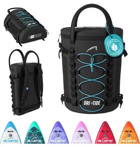 0482 Bluefin Sup Waterproof Dry Bag Backpack Sack Watersports Camping Large 22l Brand