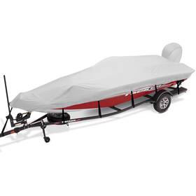 Boatpro 735530162163 Trailerable Boat Cover Length 17ft-19ft Beam Width Up To 96 Inch Gray