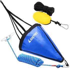 Boatpro 735530764473 Drift Sock With Harness And Buoy Anchor Kit For Fishing Boat/kayak/pontoon Boatpro 735530764473 Drift Sock With Harness And Buoy Anchor Kit For Fishing Boat/kayak/pontoon