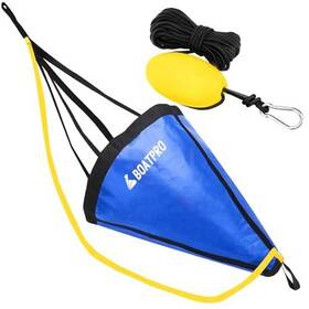 B-us-ds-24 Boatpro Drift Sock With Dump Line And Harness Buoy Ocean Anglers 24ftft Blue