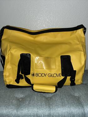 Body Glove 810124650674 Ultra-dry Duffel Gear Bag Yellow Large Size 22 Inch X 16