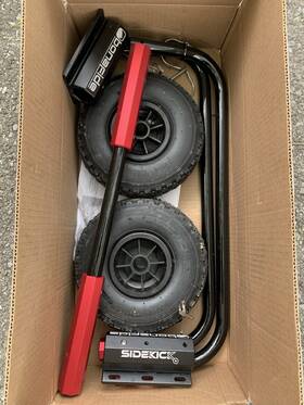 Acar024 Bonifide Bonafide Sidekick Onboard Wheel System Kayak Transport Cart Model Euc