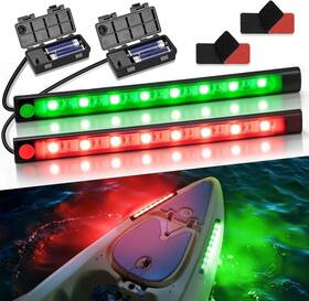 Ip67 Botepon 717504914930 Battery Powered Led Navigation Lights For Boats Waterproof Kay