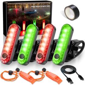 Botepon 768502677068 Kayak Navigation Lights Stern Battery Operated Waterproof Light