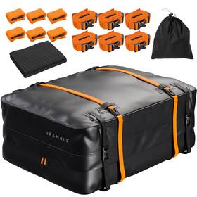 Bramble 060630695316 Strong Car Roof Bag Rooftop Cargo Carrier 20 Cubic Feet 100% Waterpr