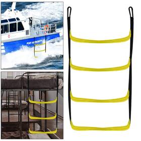 Branded Bc172 4 Steps Boat Ladder Marine Rope For Inflatable Yacht Kayak Canoeing