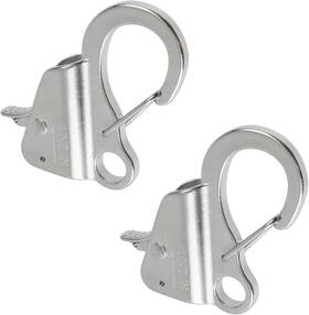 Branded Tscp5893 2x Boat Anchor Hook Sliding Stainless Steel Clips For 3/8 Inch