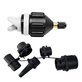 Buibettfu 717686771970 Inflatable Boat Sup Pump Adapter Kit Premium Conventional Air Valve Ada