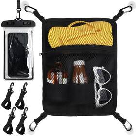 Chs-bulyoou-0080 Bulyoou Paddleboard Deck Bag Elastic Sup Mesh Storage With Waterproof Phone Case