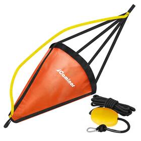 F-ds-54 Caminor Drift Sock With Dump Line And Harness Buoy Ocean Anglers Fishing Anchor