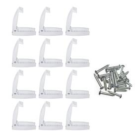Campn 706098183587 Campftn Rv Storage Door Latch - Holder White 12-pack Latches