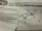 71060 Canoe Garelick Eez- Model Motor Number Outboard Bracket